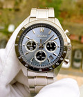 Seiko Chronograph Blue Dial Stainless Steel Men s Watch