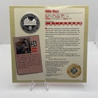 Willie Mays    legends Of Baseball    500 Hr Club   999 Silver Coin 20 G   Hof