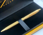 Cross 23 Karat Gold Plated Pinnacle Ballpoint Pen -usa-   902-1