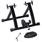 Magnetic Bike Trainer Stand Premium Steel Bicycle Indoor Exercise Fitness Black