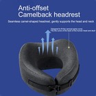 Memory Foam U-shaped Travel Pillow Neck Support Head Rest Car Plane Soft Cushion