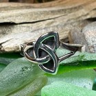 Trinity Knot Ring Irish Scottish Pagan Celtic Ladies Ring 925