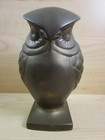 Solid Brass Owl Bookends 6  Vintage Art Deco Craftsman Hollywood Regency Antique