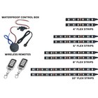 Ledglow 8pc Advanced Million Color Led Flexible Motorcycle Accent Light Kit