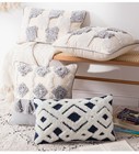 Luxury Plush Geometric Art Tassels Cushion Cover Pillow Case Home Decor 