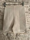 Nwt Vintage Sears Mid-length Panty Girdle Shapewear White Lace Trim Size Small 