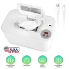 Portable Electric Baby Wipe Warmer Wet Wipes Dispenser With Night Light
