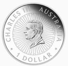 Australian 2024 1oz Silver Proof  1 Chrysoprase Coin Great Southern Land