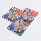 Ebc Sintered Brake Pad Set - 3 Pair For Front   Rear Fa261hhx3