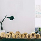 1-10 Wooden Table Number Rustic Party Wedding Decoration Number Blocks For Weddi