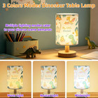 Dinosaur Lamp kids Table Lamp For Bedroom Boy Dino Decorative Bedside Lamps