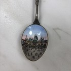 Vtg Venezia 800 Silver Souvenir Spoon Venice Italy   Menton France   Lot Of 2