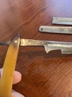 Lot Of 3 Vintage Straight Edge Razor  Cameron   s  M l  Brandt  Dubl Duck  Read