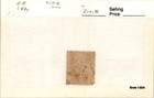 Great Britain  Postage Stamp   103 Used  1884 Queen Victoria  ad 