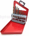 10pc Screw Extractor Left-hand Cobalt Drill Bit Set Easy Out Broken Bolt Screw