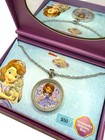 Disney Junior Princess Sofia The First Charms Necklace Keepsake Jewelry Box Nib