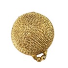 Estee Lauder Solid Perfume Compact Gold Tone Rope Youth Dew 1 75 