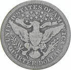 1910-d Barber Quarter Average Circ
