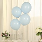 50 Ice Blue 12  Biodegradable Latex Matte Pastel Balloons Party Wedding