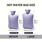 2l Hot Water Bottle For Back Pain Relief  Non-toxic Pad Heat Cold Therapy Us