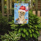 Caroline s Treasures Christmas Lights Cairn Terrier Garden Flag Ck2474gf