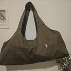 Yoga Mat Bag The Original Yogiii Large Tote Bag Olive Cotton Lightweight