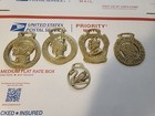 5 Vintage English Horse Brasses