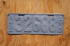 1920 Arizona Passenger License Plate   32688