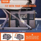 Vevor Cat Carrier With Wheels  Airline Approved Rolling Pet Carrier With Telesco