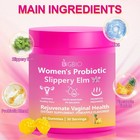 Bigbio Feminine Probiotic Gummies Vaginal   Digestive Support 60 Count