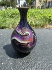 Wonderful Antique Japanese Cloisonn    Vase Dragon