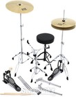 Ludwig Accent 5-piece Complete Drum Set With 22 Inch Bass Drum And Wuhan Cymbals