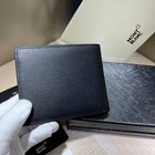 Montblanc Meisterstuck Leather 6cc Wallet In Black 113215