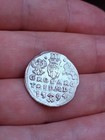 Poland Medieval Silver Coin Sigismund Iii Vasa Trojak  3 Groat  1594 Wilno