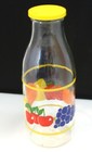 Vintage Jeannette Glass Victory Mfg Co Decorative Fruit Juice Beverage Bottle