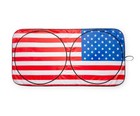 American Flag Sunshade For Car Windshield   64 X 32 Inches