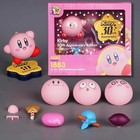 Kirby 30th Anniversary Action Figure Dolls Exchange Face Expression Toys Fullset