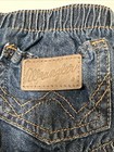 Wrangler Infant Baby Diaper Cover Denim Jean 12 M Cowboy Western