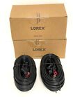 2x Lorex C883da 4k Ultra Hd Active Deterrence Security Camera With 60ft Cable