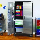 Seville Classics Ultrahd   2-door Rolling Storage Cabinet  36  W X 18  D X 72  H
