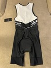 Zoot Mens Tri Suit Black White Performance Triathlon Skinsuit Racesuit New Small