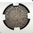 1561 England - Ar 6 Pence Of Elizabeth I  S-2560  Ngc Xf 40 