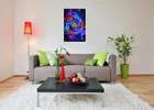 Zodiac Chart Non-flocked Blacklight Poster 24x36 Inches