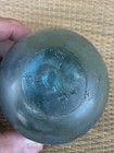 Vintage Japanese Glass Fishing Float Marked On Bottom  - Approx 3 1 4 