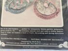 Vtg Basket Tree Basket Weaving Kit - Six Pixie Melons Mini-baskets 3  X 3 