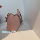 Nwt Coach Teri Mini Crossbody Bag With Bows Cdw68 Gold Soft Pink Glazed Leather
