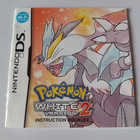 Nintendo Ds Pokemon White Version 2 Manual Only No Game case Original Authentic