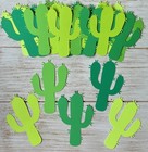 Cactus Cutouts Succulents Birthday Party Decorations Confetti Table Scatter