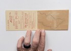 1890s Antique Boston To Worcester Bicycle Pocket Map Waring Co Wheelmen Cycling