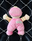 Fisher Price Baby s First Doll Plush Pink Rattle 2008 Satin Feet Stuffed Toy